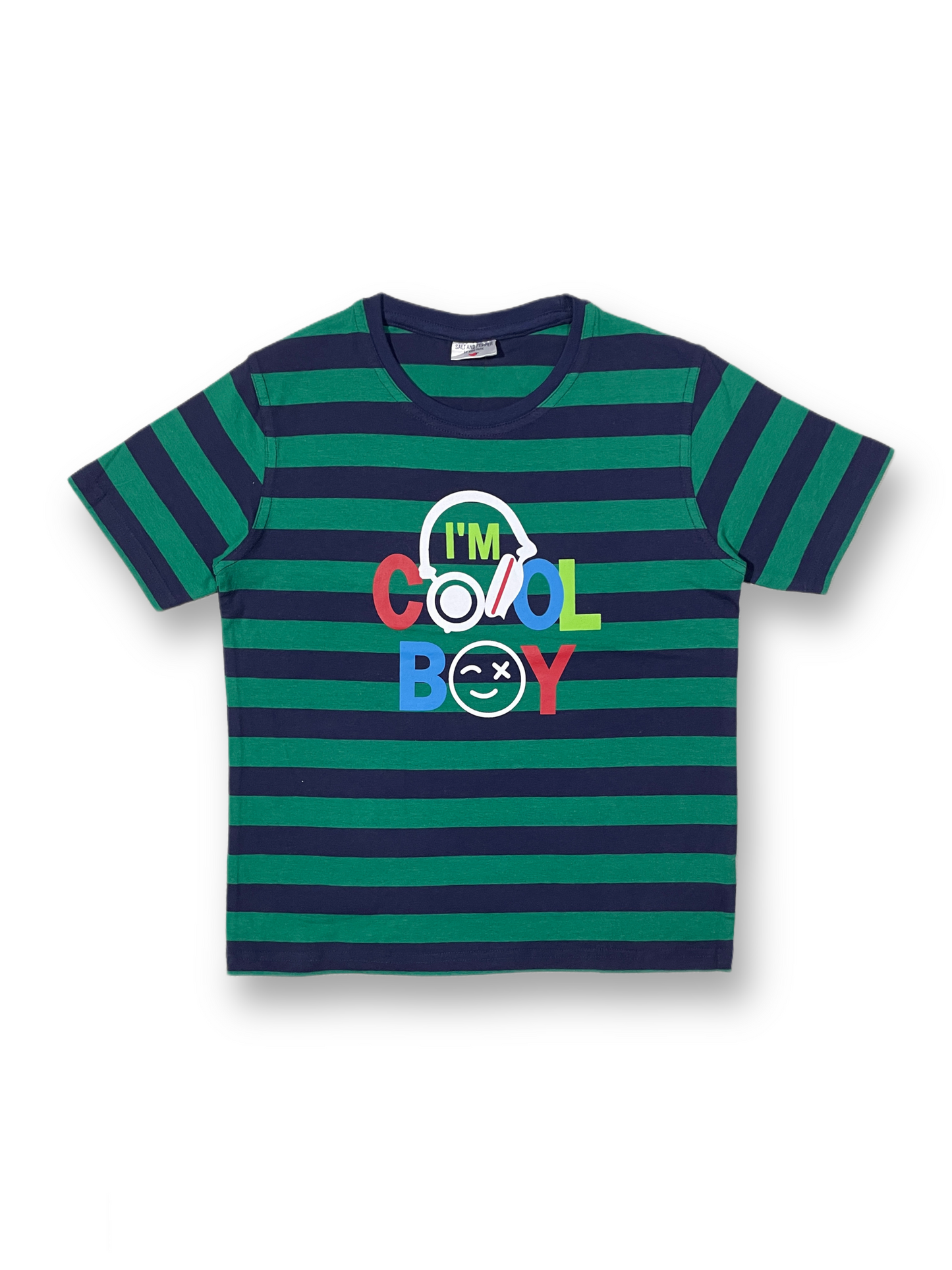 Cool Boy Striped T-Shirt