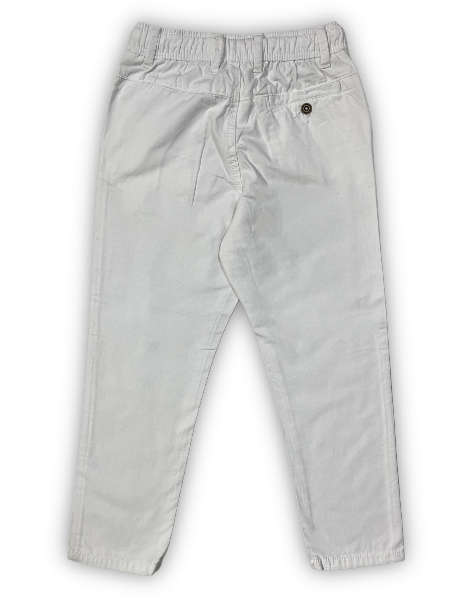 White Drawstring Pants