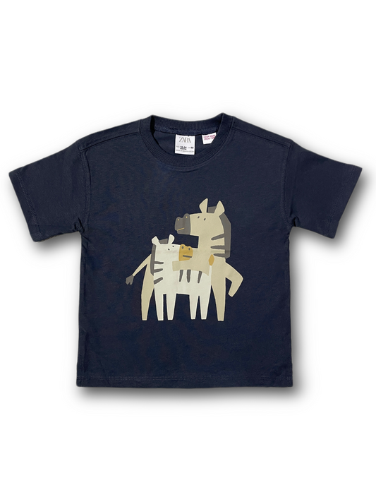 Zara Zebra Family T-Shirt