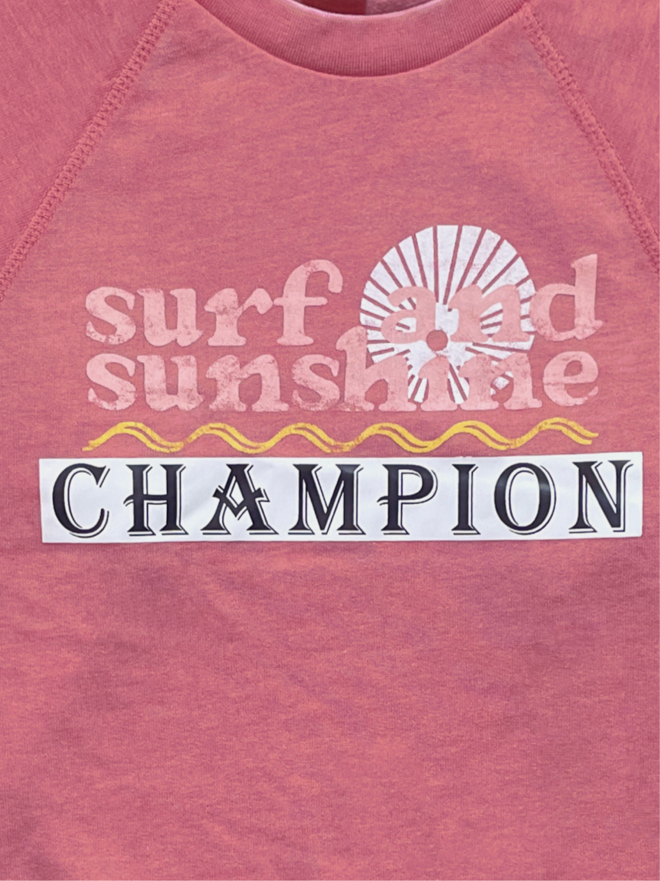 Pink Surf & Sunshine Sweatshirt