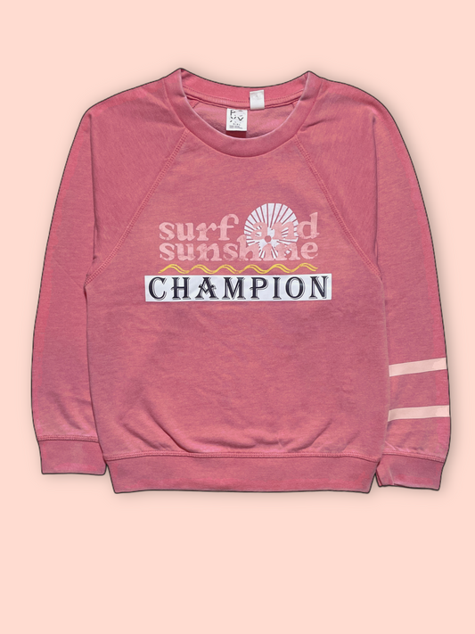 Pink Surf & Sunshine Sweatshirt