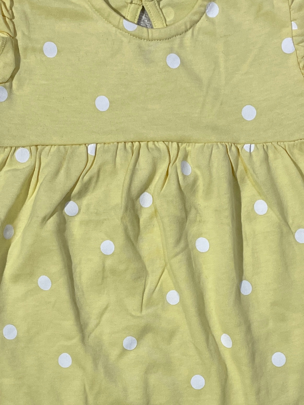 Yellow Polka Dot Frock