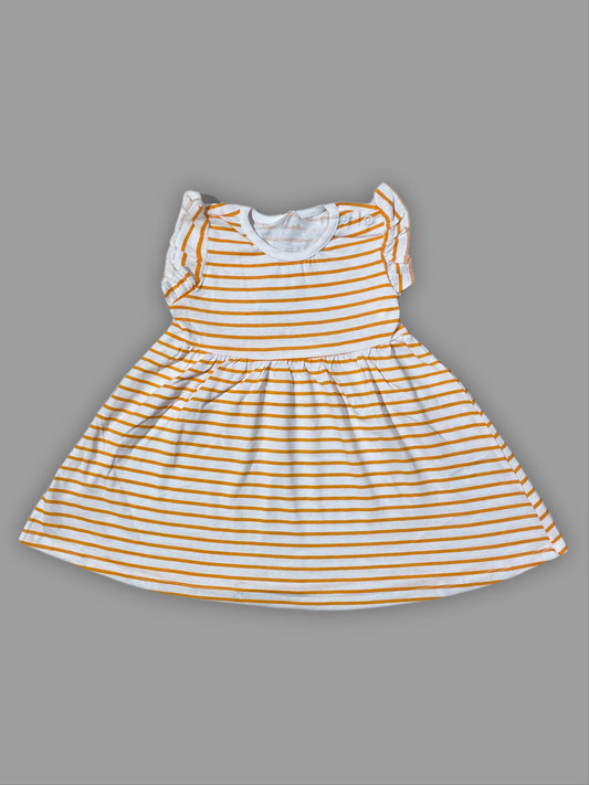 Adorable Striped Frock