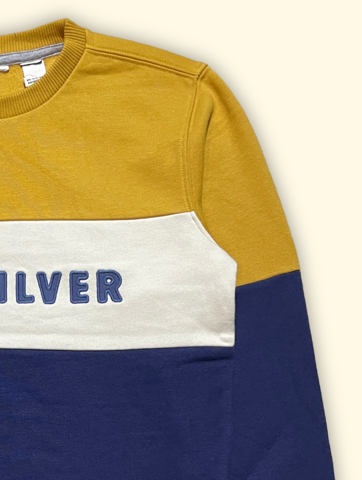 Quicksilver Colorblock Crewneck Sweatshirt