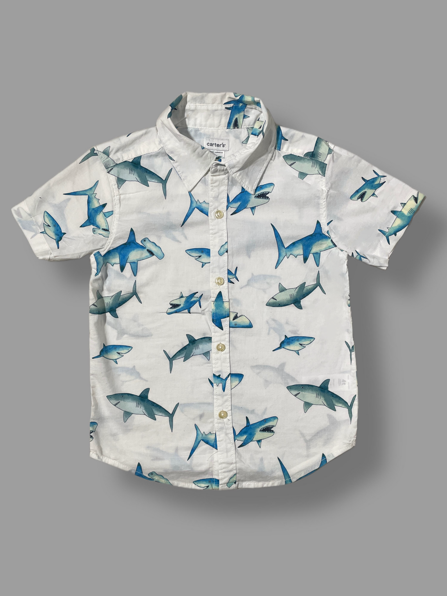 Aquatic Adventure Boys’ Short-Sleeve Casual Shirt