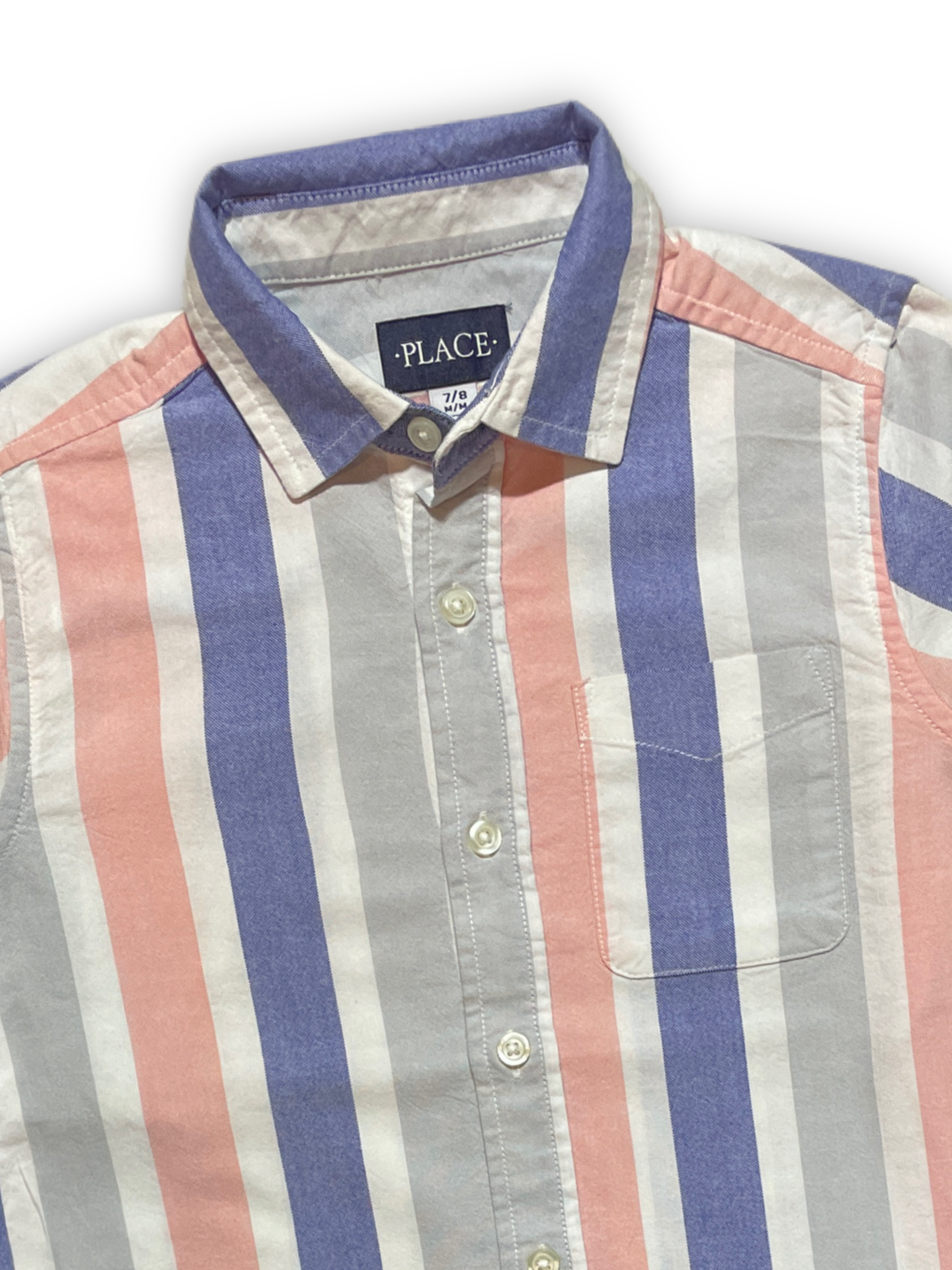 Striped Button-Down Shirt for Boys